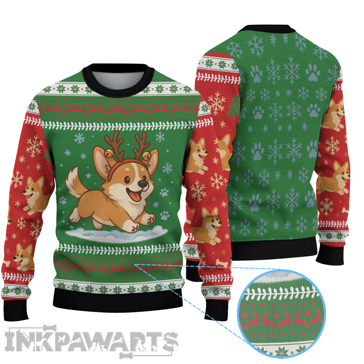 Corgi Sweater Cute Corgi Christmas