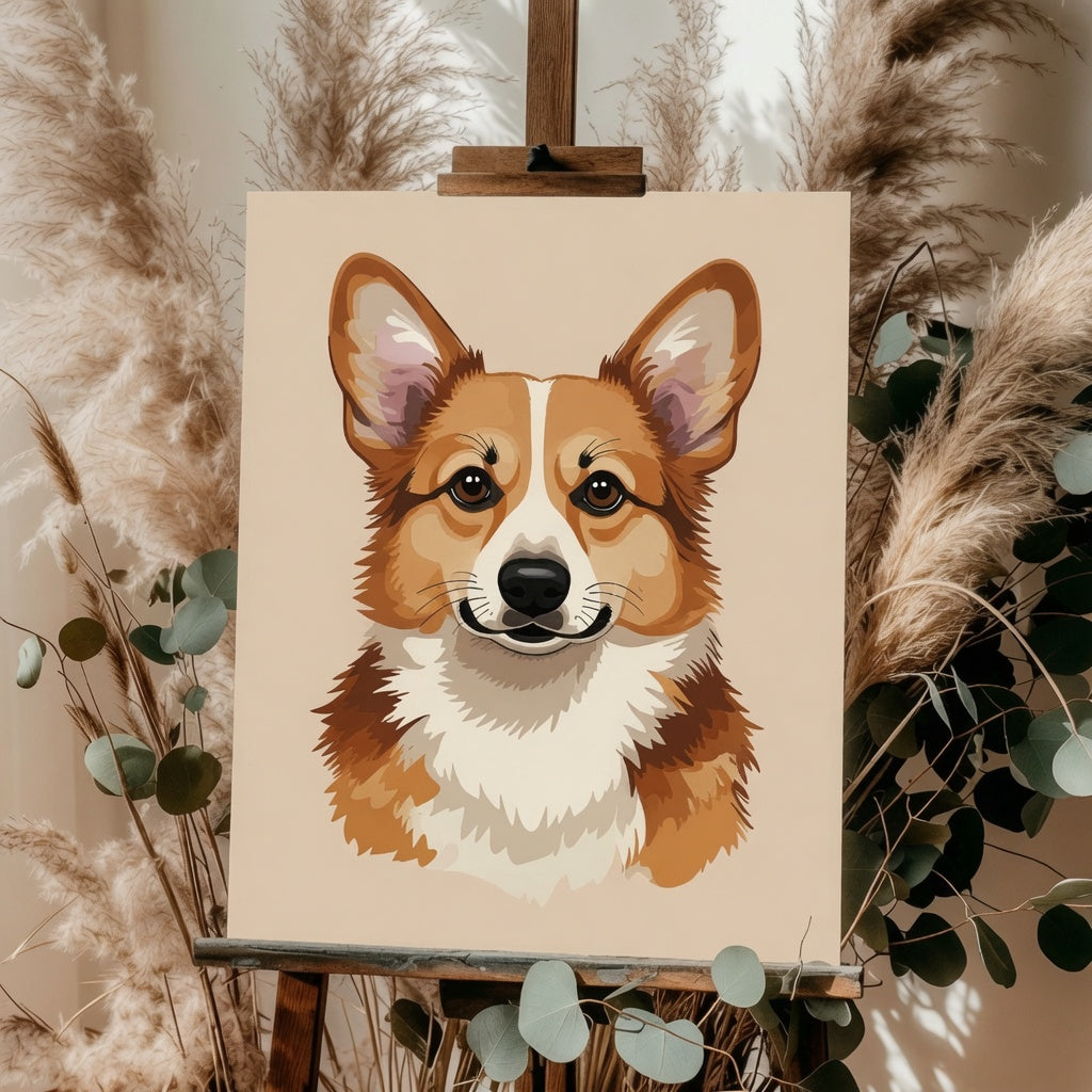 Corgi Posters – Cute Dog Wall Art for Corgi Lovers | Navora Official