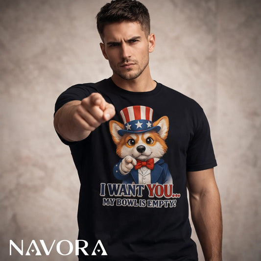 Corgi T-Shirt 4th of July – Funny Independence Day Dog Lover Shirt