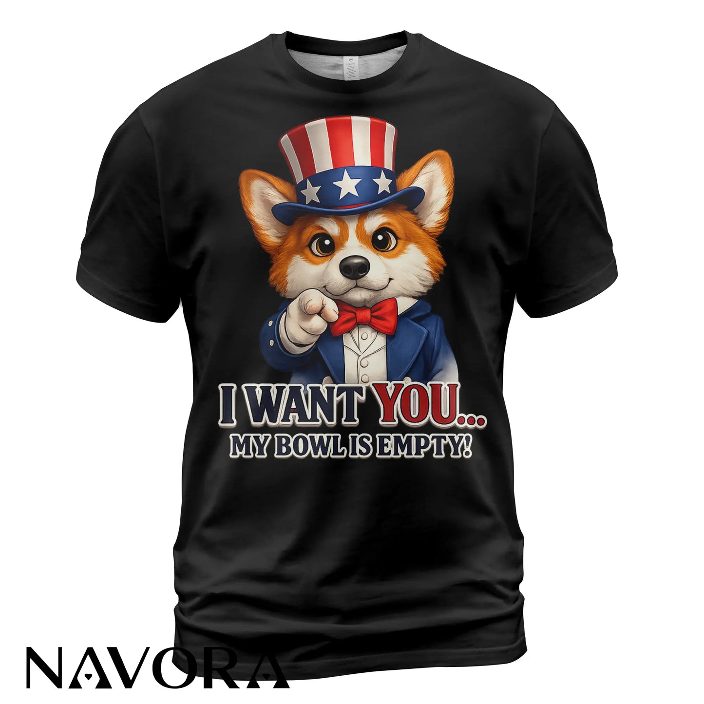 Corgi T-Shirt 4th of July – Funny Independence Day Dog Lover Shirt