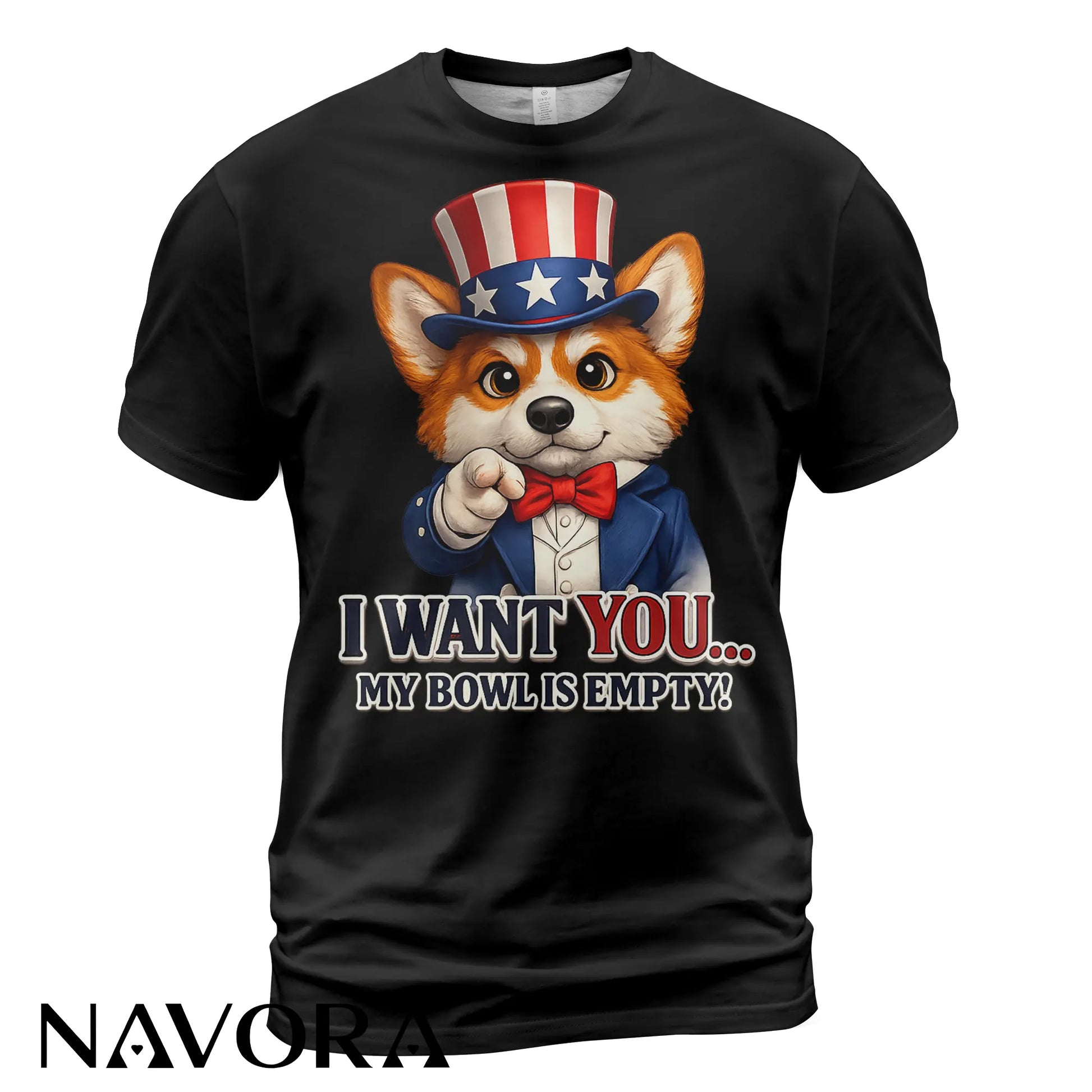 Corgi T-Shirt 4th of July – Funny Independence Day Dog Lover Shirt