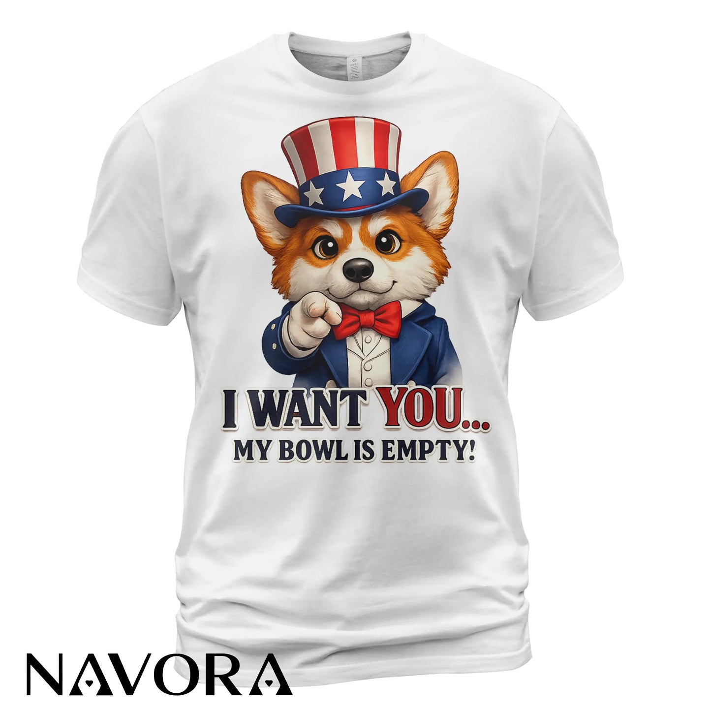 Corgi T-Shirt 4th of July – Funny Independence Day Dog Lover Shirt