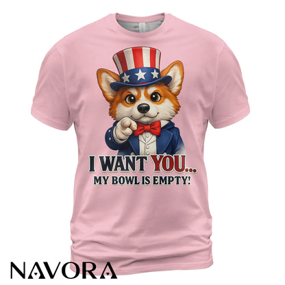 Corgi T-Shirt 4th of July – Funny Independence Day Dog Lover Shirt