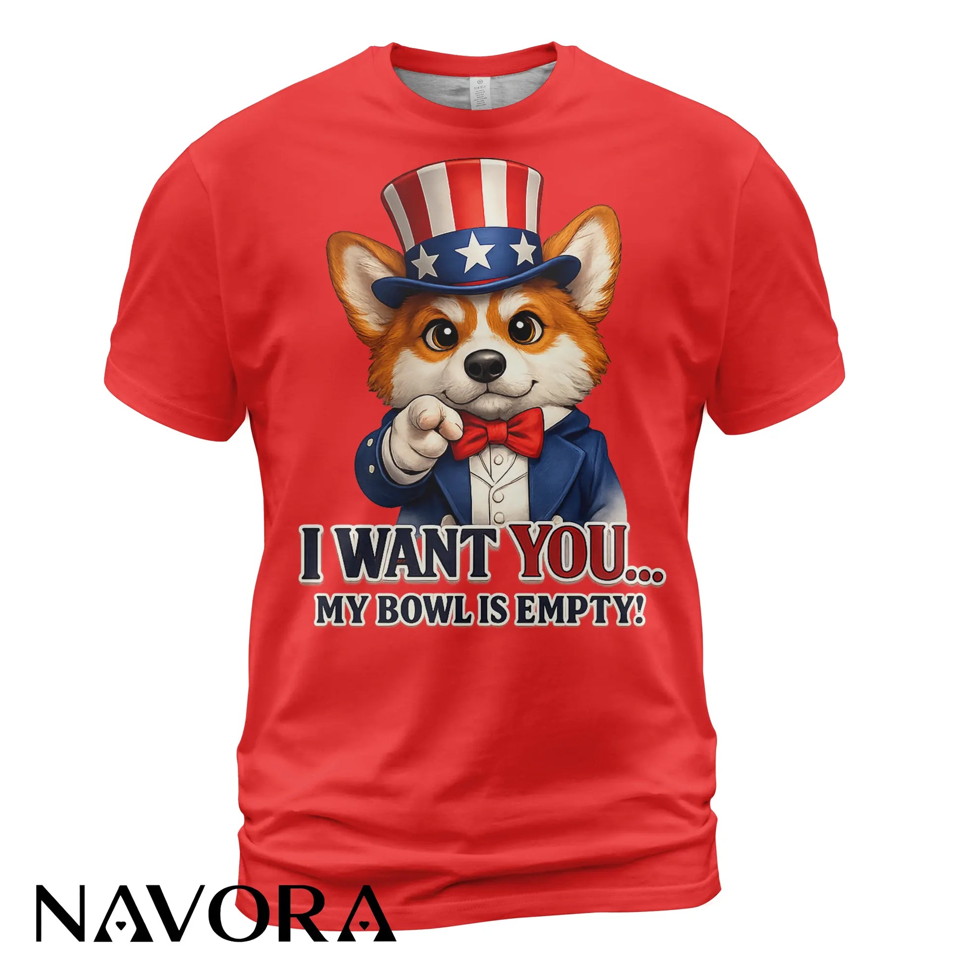 Corgi T-Shirt 4th of July – Funny Independence Day Dog Lover Shirt