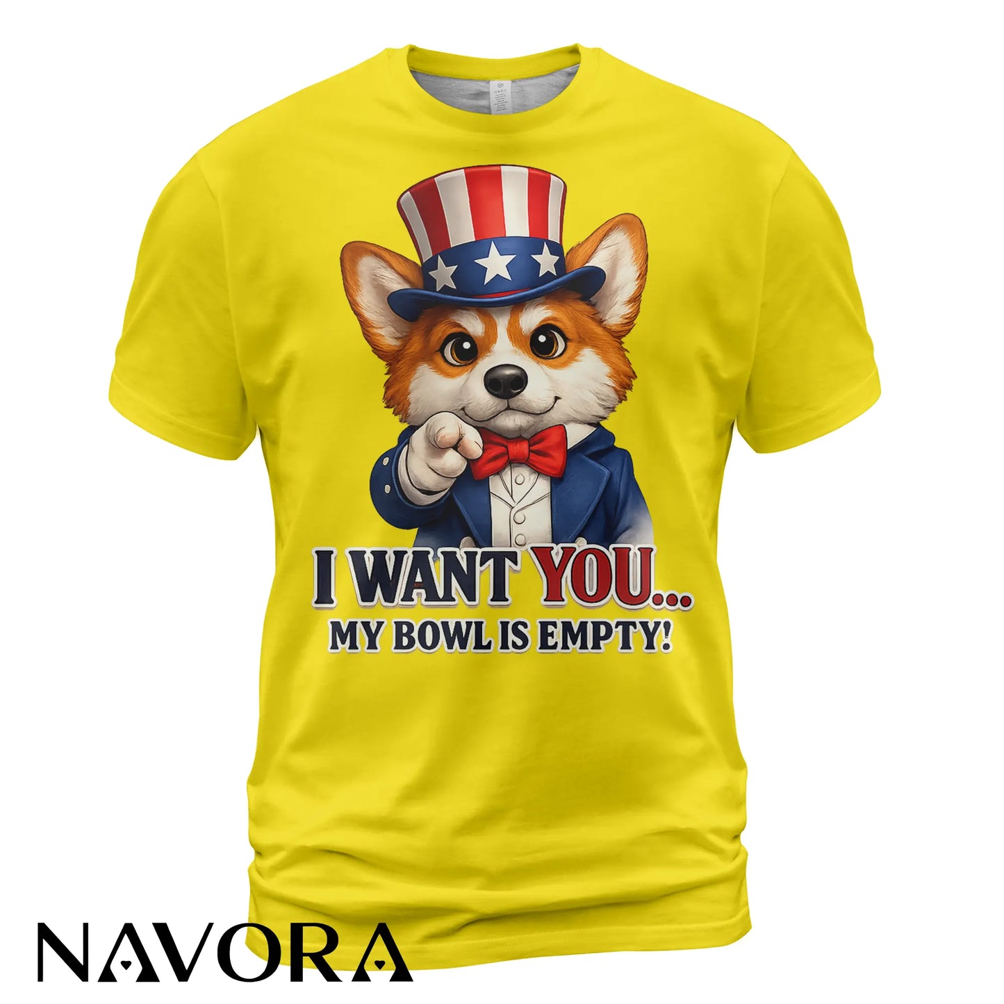 Corgi T-Shirt 4th of July – Funny Independence Day Dog Lover Shirt