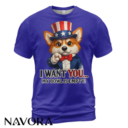 Corgi T-Shirt 4th of July – Funny Independence Day Dog Lover Shirt