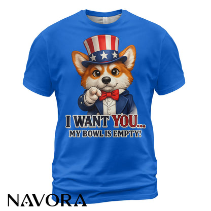 Corgi T-Shirt 4th of July – Funny Independence Day Dog Lover Shirt