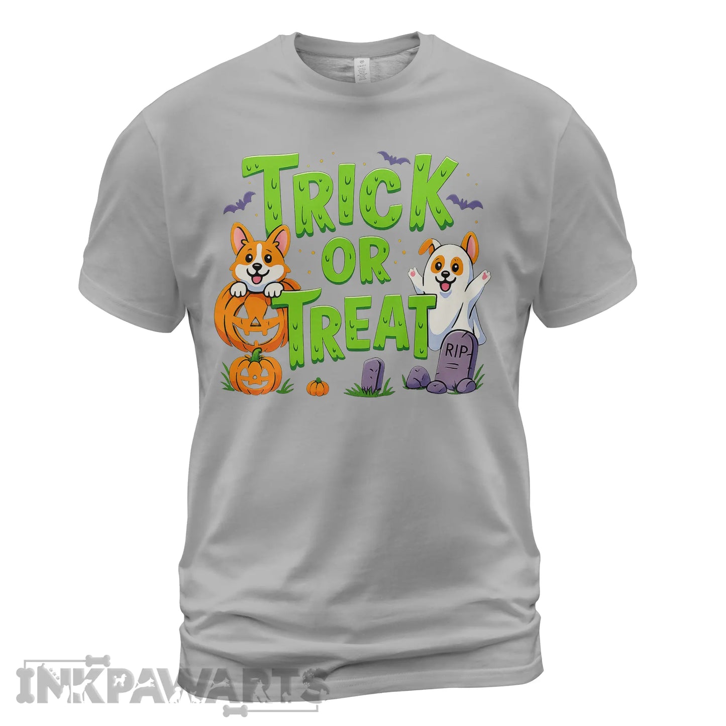 Corgi T-Shirt Trick or Treat Halloween Dog Costume Tee