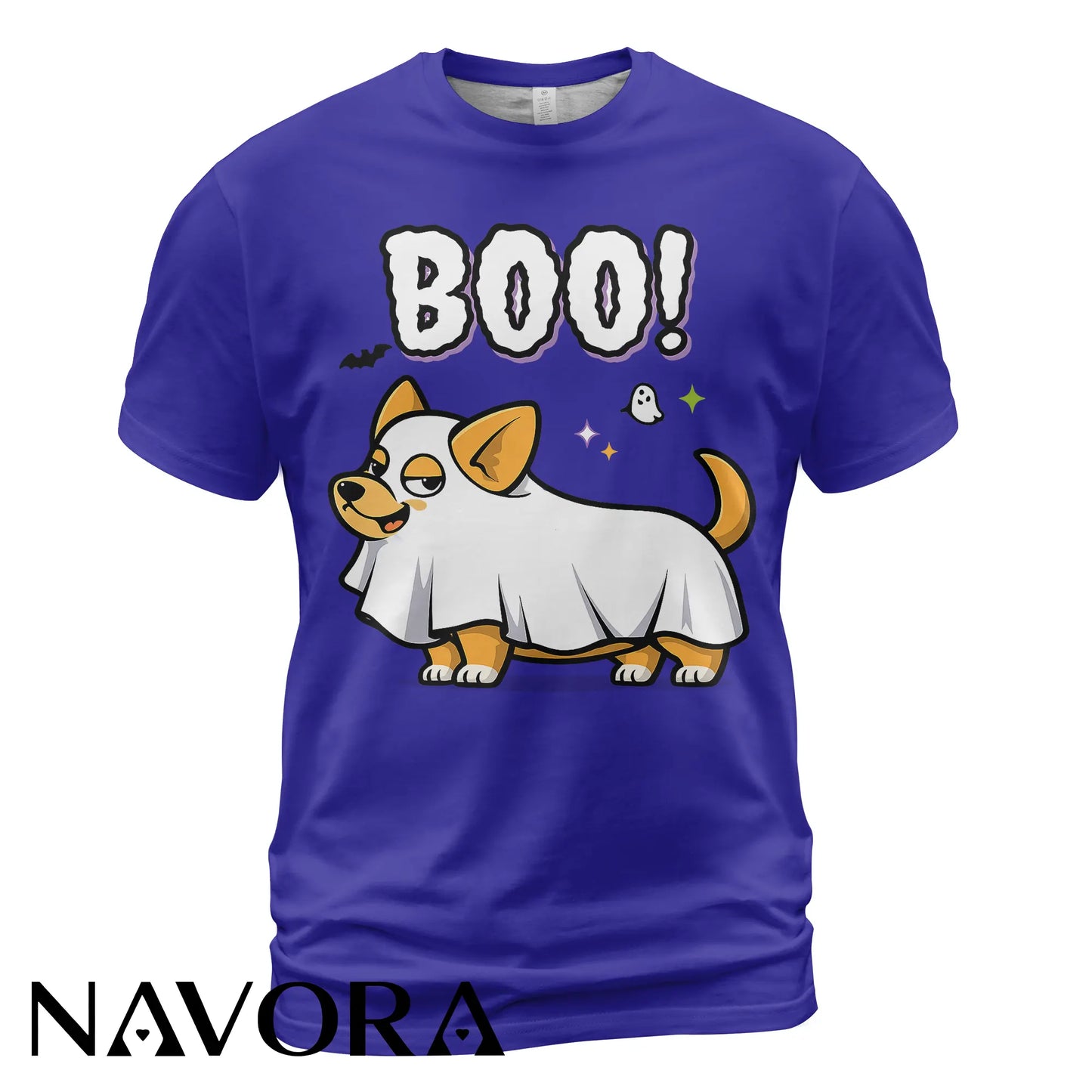 Corgi T-Shirt – Funny Halloween Boo Ghost Corgi Shirt