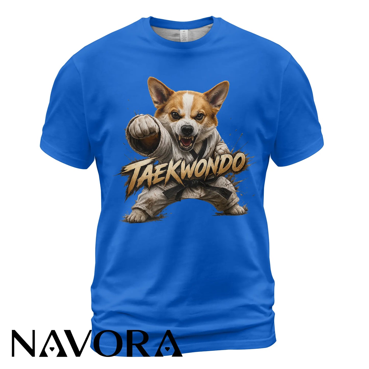 Corgi Taekwondo T-Shirt – Power & Playful Style