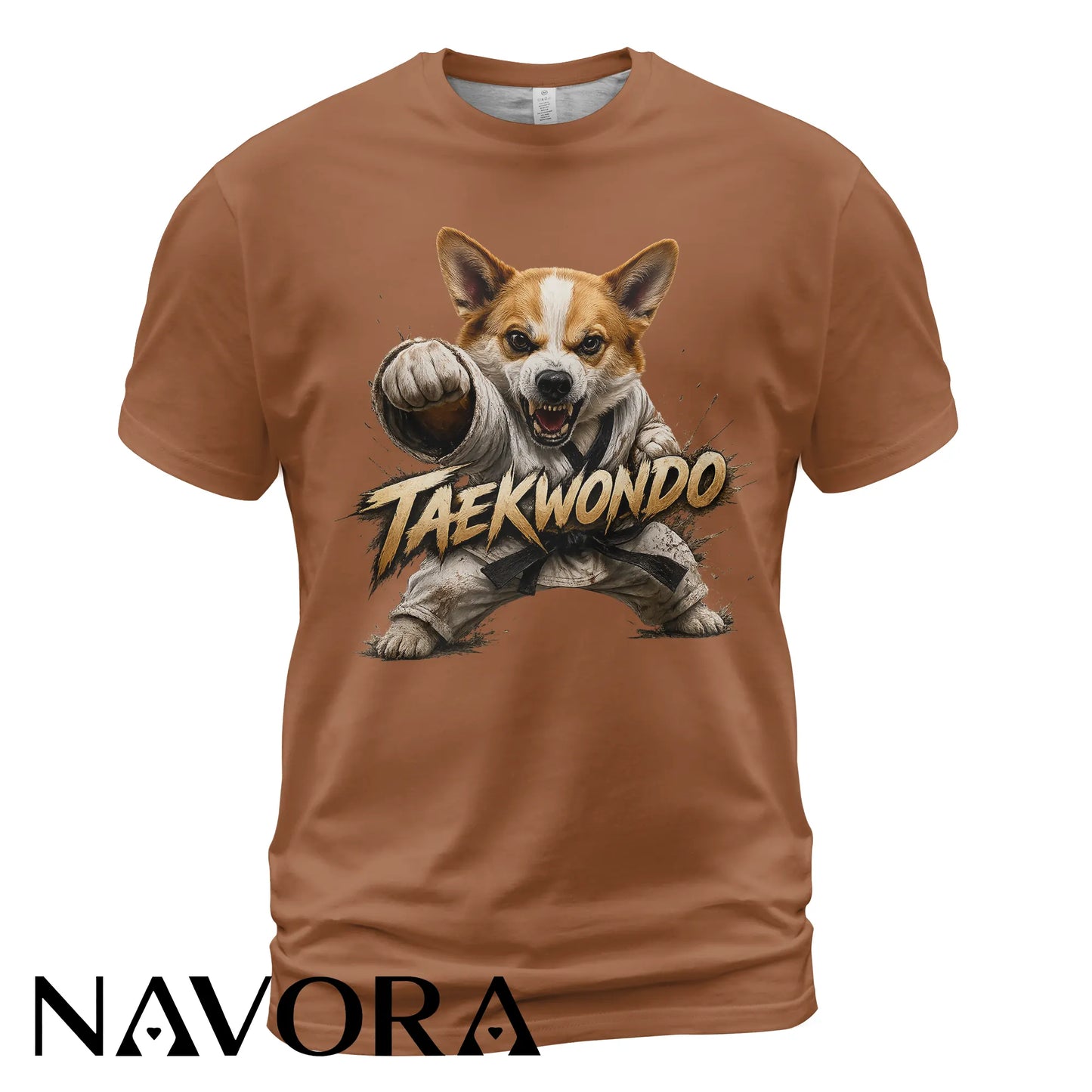Corgi Taekwondo T-Shirt – Power & Playful Style