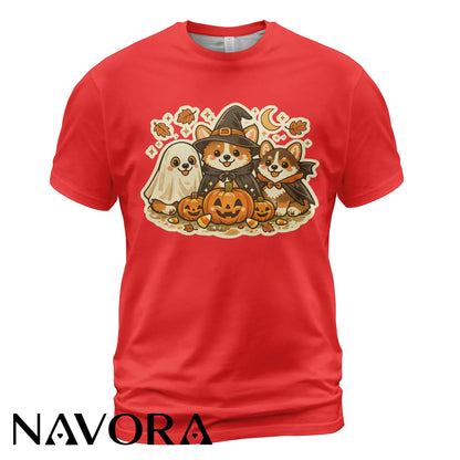 Cute Halloween Corgi T-Shirt & Hoodie
