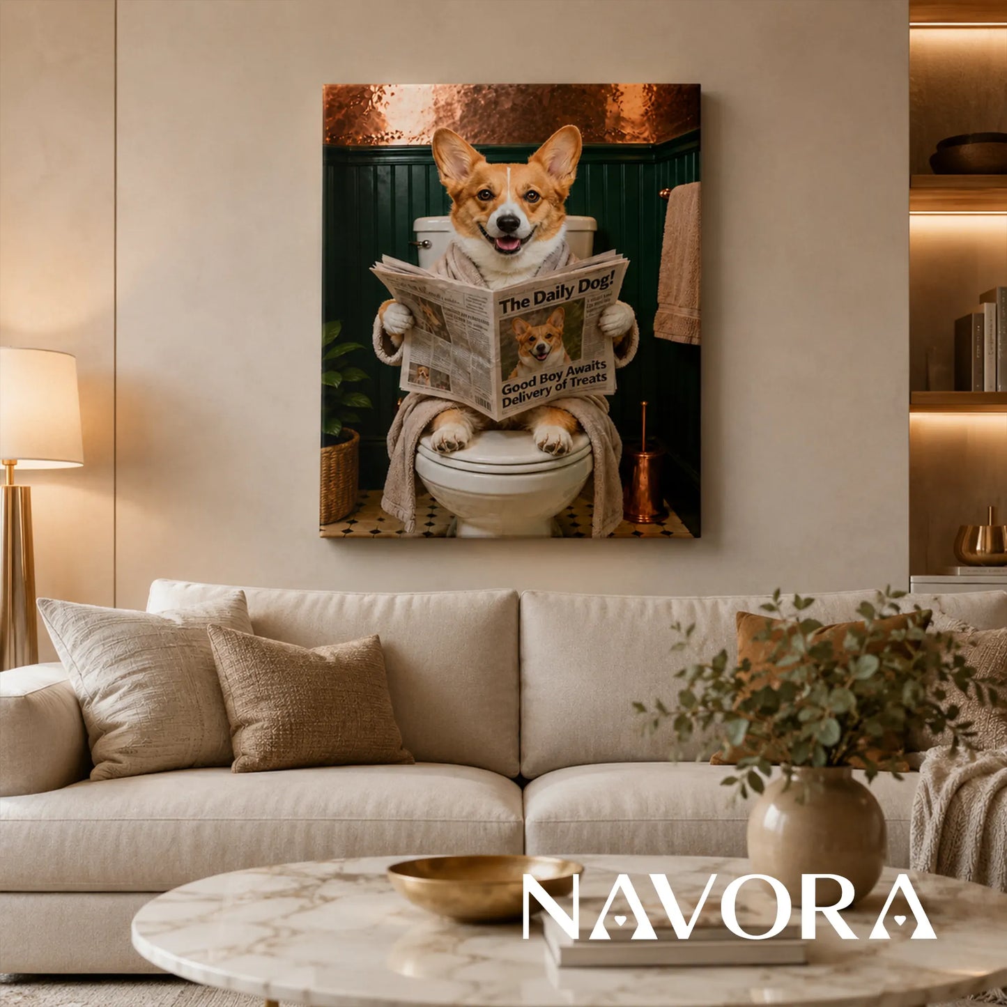 Personalised Pets Wall Art – Custom Pet Portrait Gift