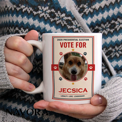 Personalized Corgi Mug 4th July