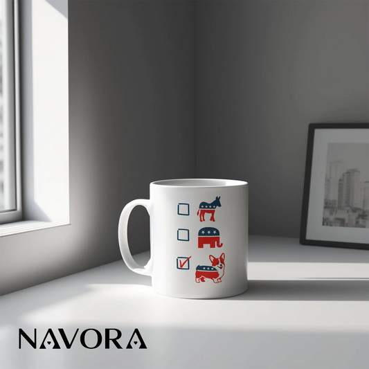 Personalized Corgi Mug 4th July
